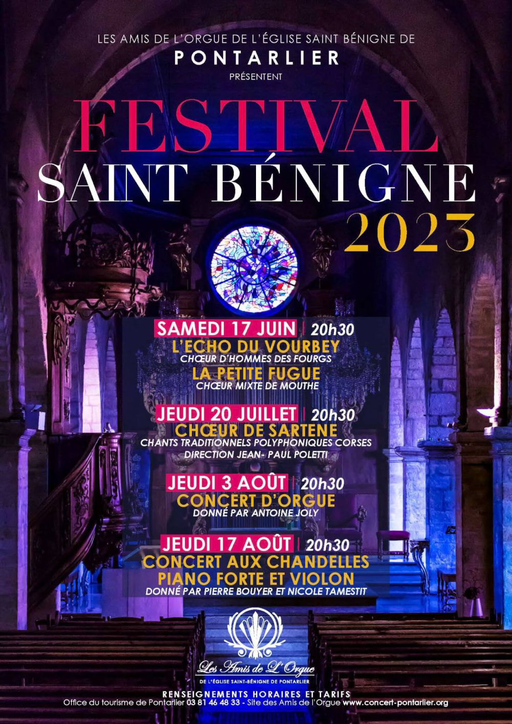 Festival Saint Bénigne 2023